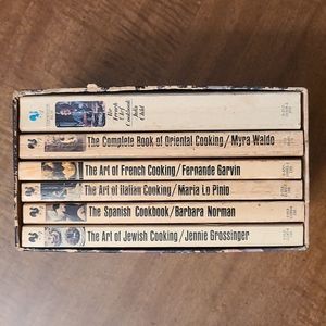 Six Great International Cookbooks Vintage Box Set